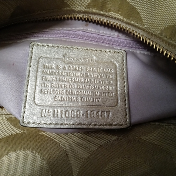 Coach Colette Designer Shoulder Tote Handbag Purse,Excellent Condition👜 - Picture 4 of 15